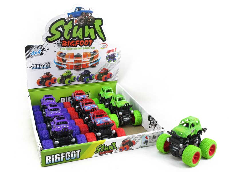 Friction Cross-country Car(9in1) toys