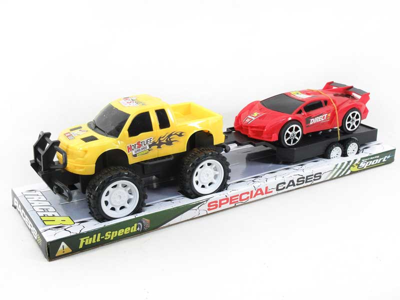 Friction Cross-country Tow Truck(2S2C) toys