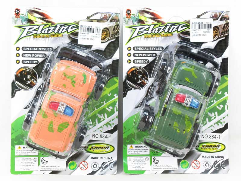 Friction Cross-country Police Car(4S2C) toys