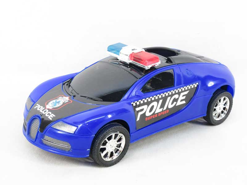 1:18 Friction Police Car toys