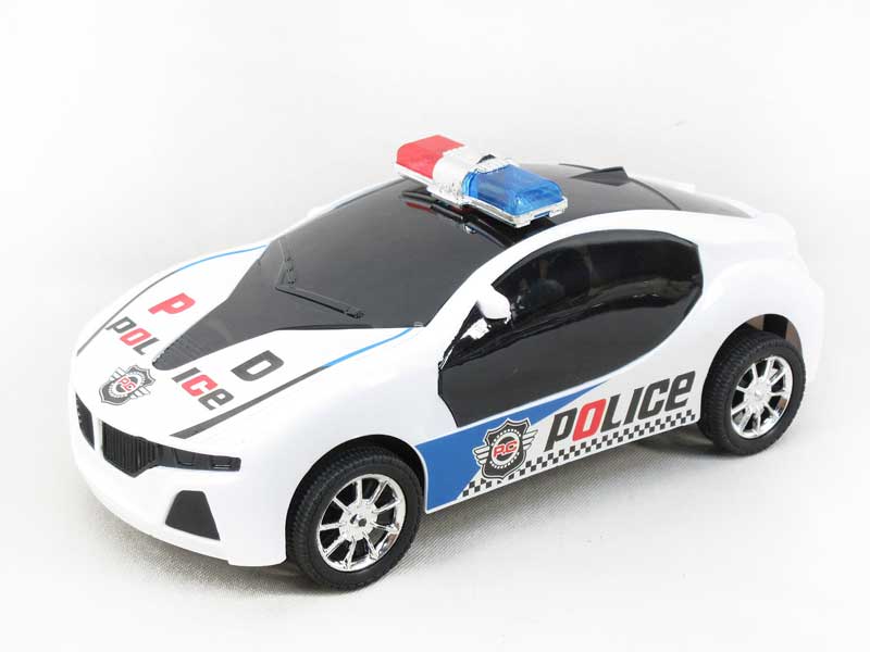 1:18 Friction Police Car toys
