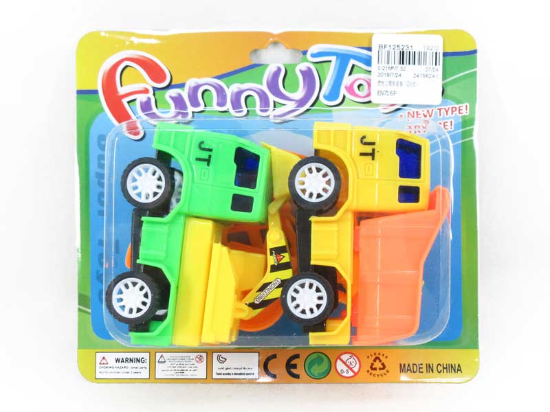 Friction Construction Car Set(2in1) toys