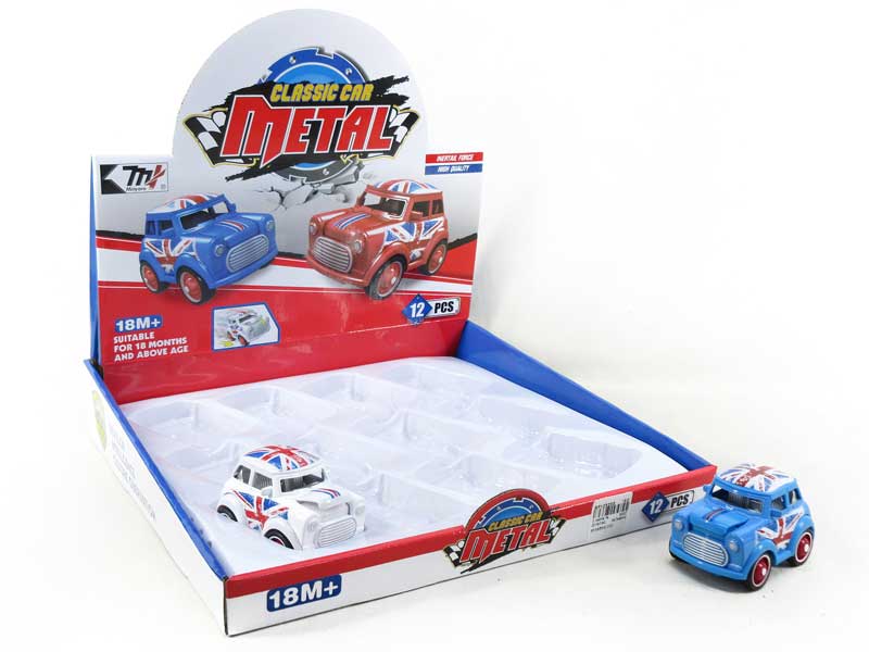 Die Cast Car Friction(12in1) toys