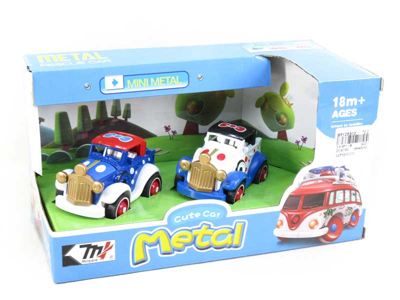 Die Cast Car Friction(2in1) toys