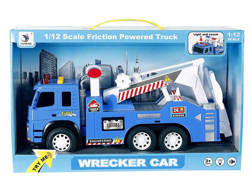 Friction Rescue Car W/L_IC toys