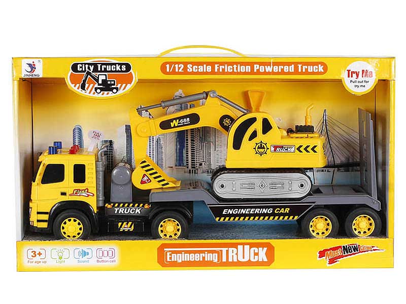 Friction Truck W/L_IC toys