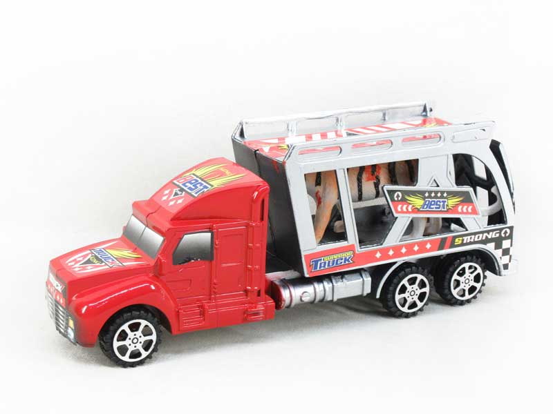 Friction Truck Tow  Animal(2C) toys