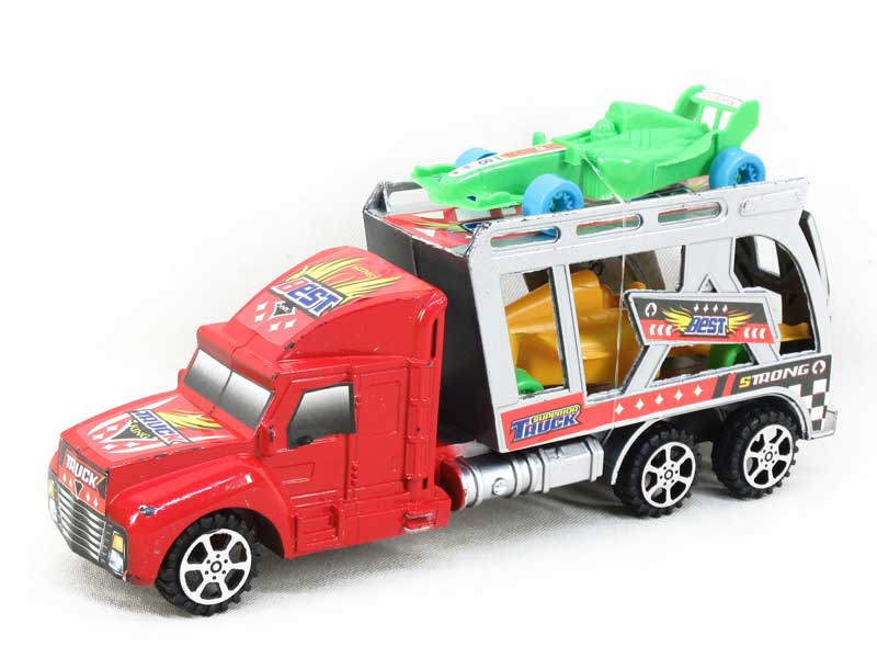 Friction Truck Tow Free Wheel Equuation Car(2C) toys