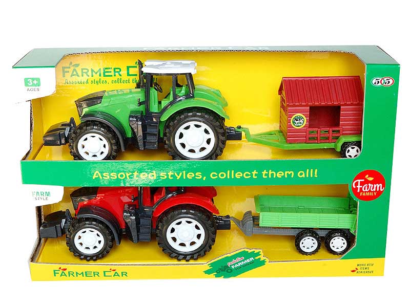 Friction Farmer Truck(2in1) toys