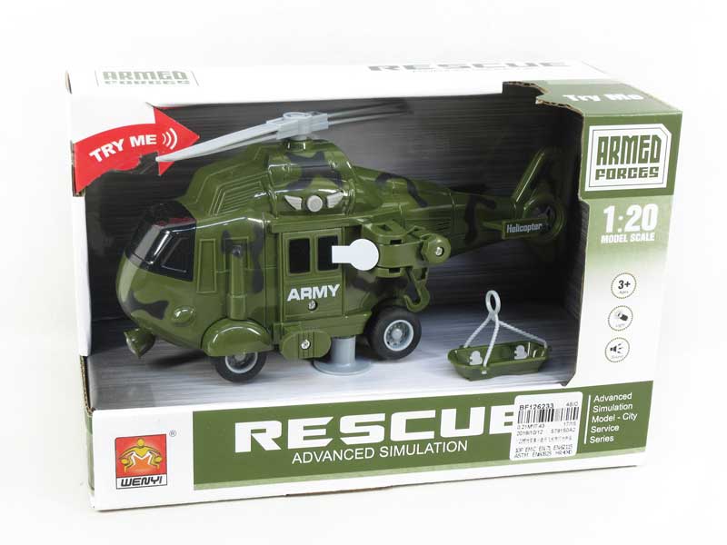 1:20 Fricton Helicopter W/L_S toys