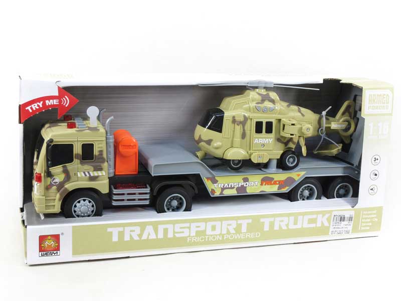 1:16 Friction Tow Truck W/L_S toys