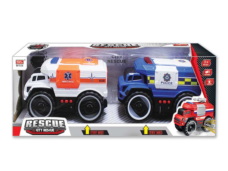 Friction Car W/L_S(2in1) toys