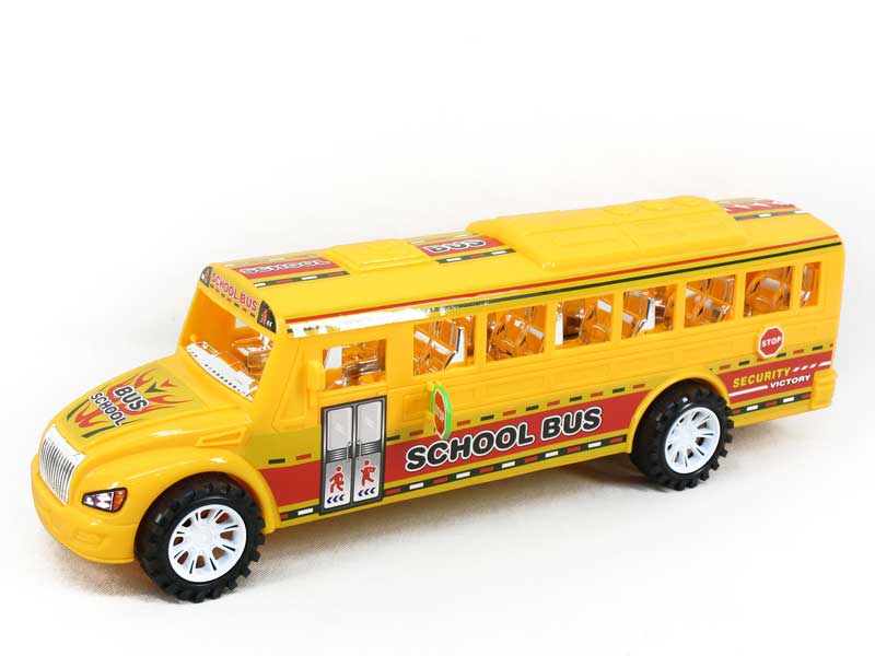 Friction School Bus(2C) toys