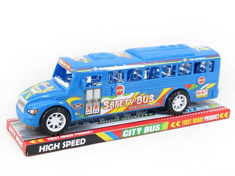 Friction School Bus(4C) toys