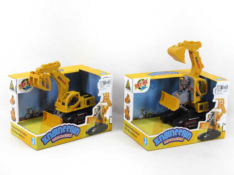 Friction Transforms Construction Truck(2S) toys