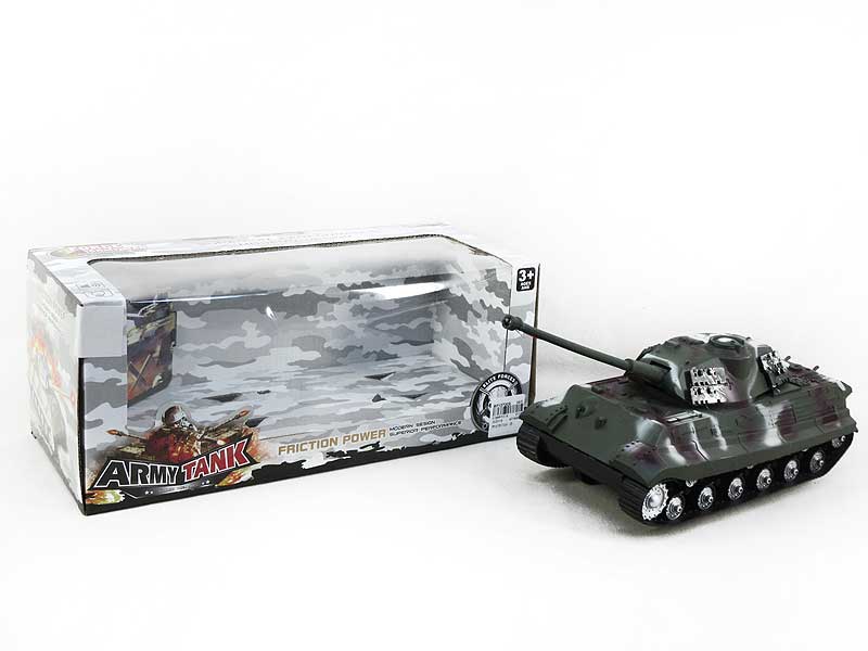 Friction Tank W/L_M(2C) toys