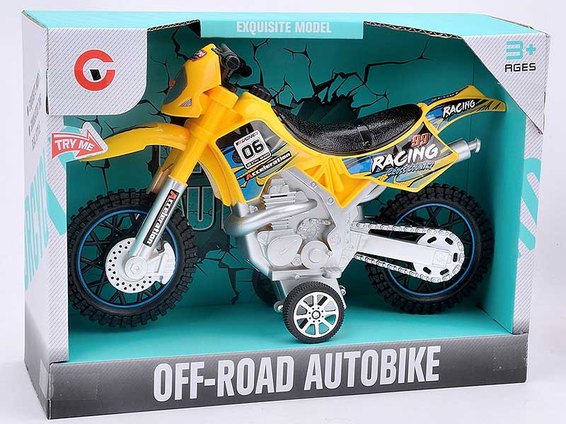 Friction Cross-country Motorcycle W/L_M(3C) toys