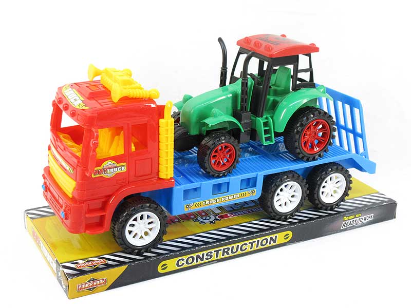 Friction Truck Tow Farmer Car toys