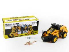 Friction Transforms Construction Truck(4S) toys