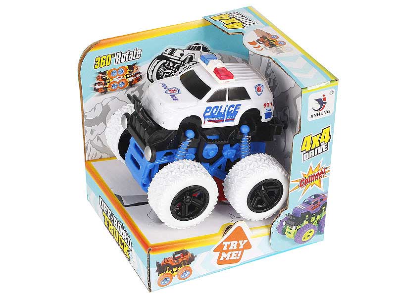 Friction Swing Police Car(2S2C) toys