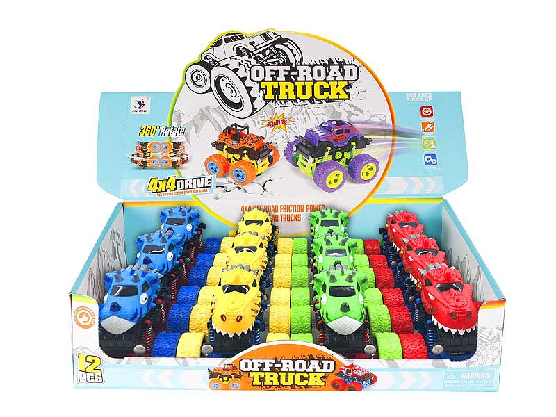 Friction Swing Car(12in1) toys