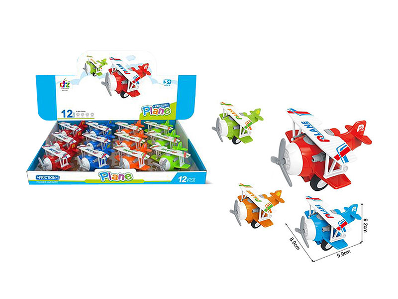 Friction Airplane(12in1) toys