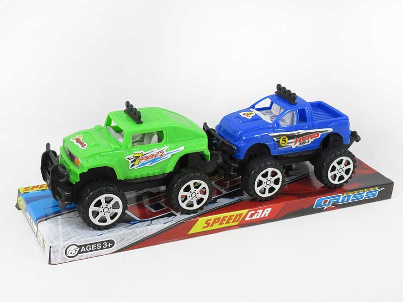 Friction Cross-country Racing Car(2in1) toys