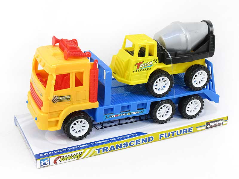 Friction Truck Tow Construction Truck(2C) toys