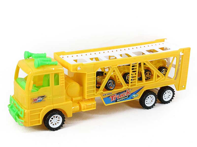 Friction Truck Tow  Free Wheel Construction Truck(2C) toys