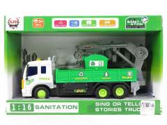 Friction Story Telling Sanitation Truck