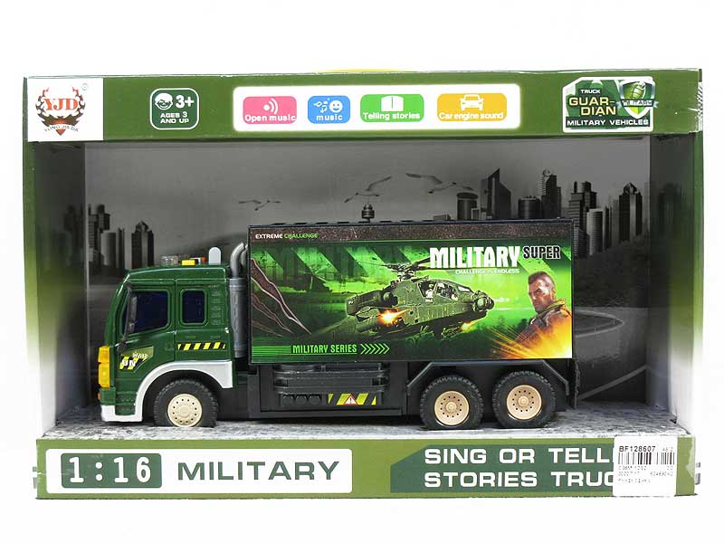 Friction Story Telling Truck toys