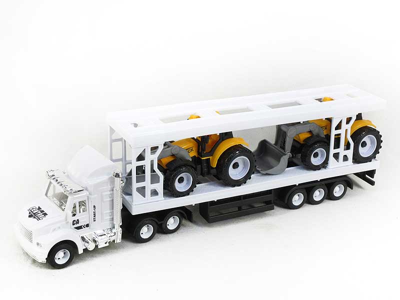 Friction Car Tow Construction Truck(3C) toys