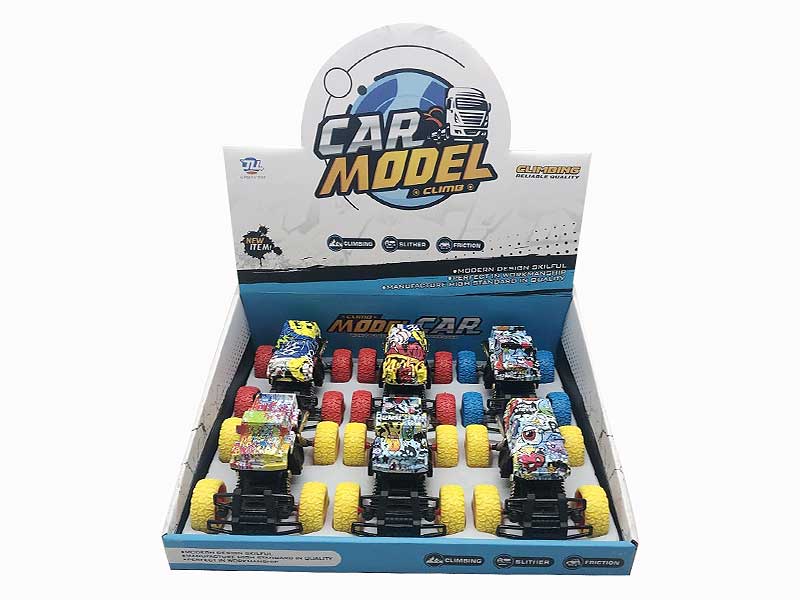 Die Cast Car Friction(6in1) toys