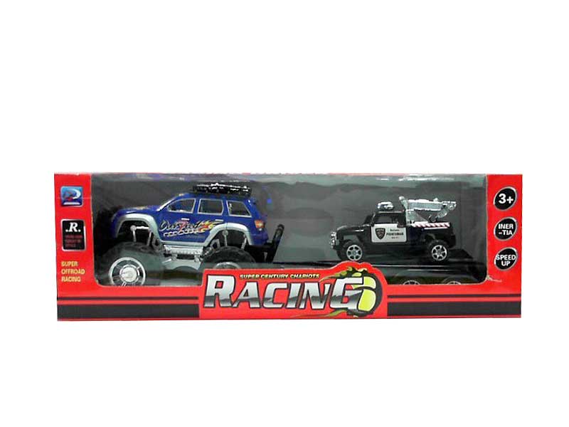 Friction Cross-country Tow Truck(3C) toys