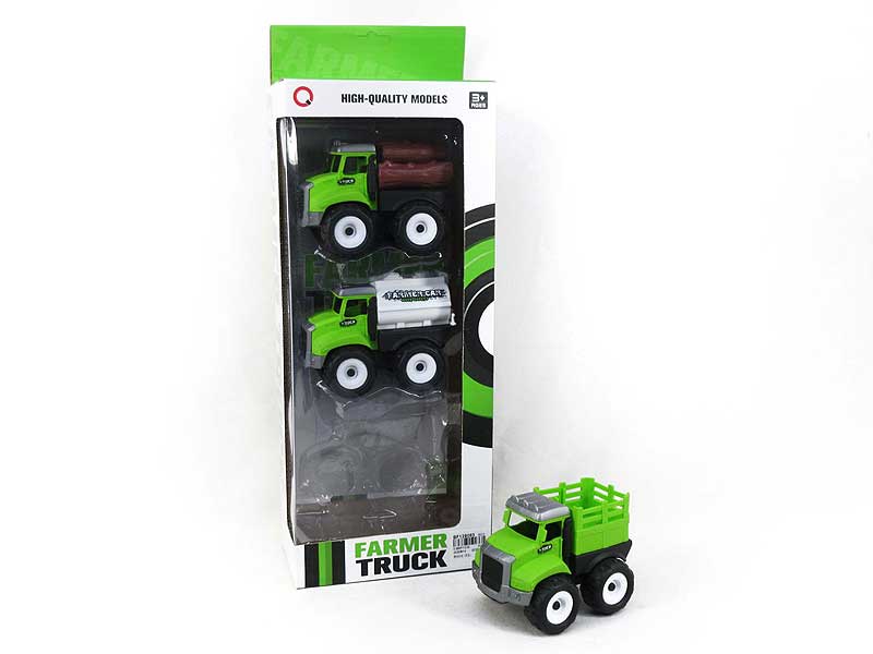 Friction Farmer Truck(3in1) toys