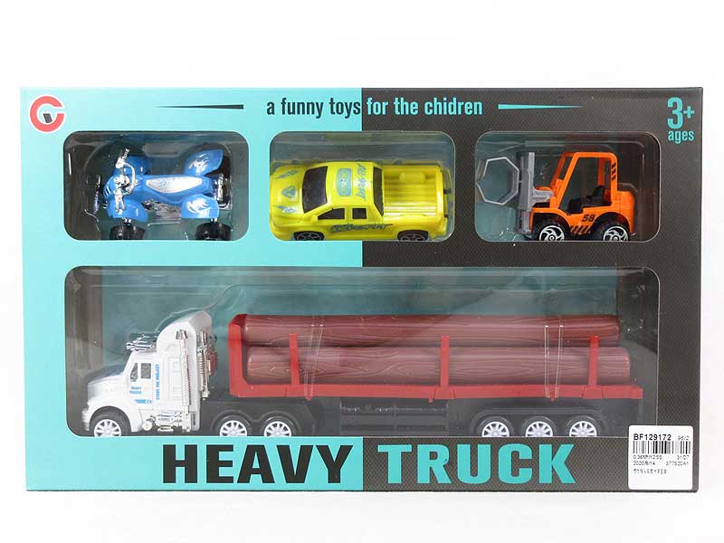 Friction Tow Truck Set toys