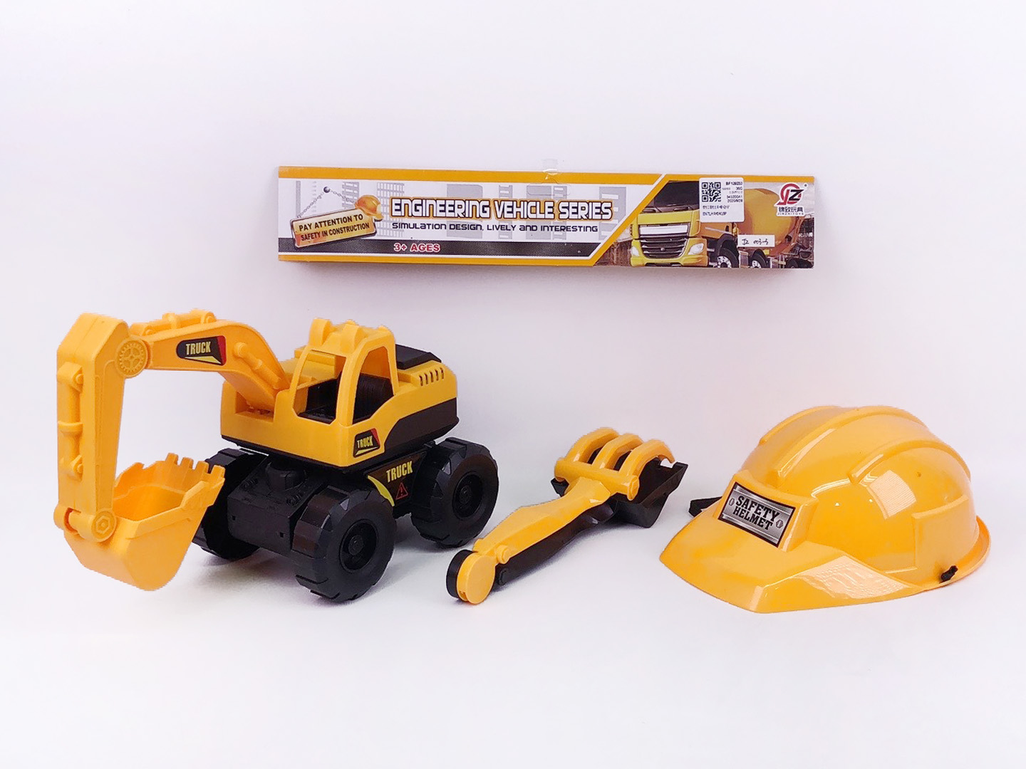 Friction Construction Truck & Cap & Sand Shovel toys