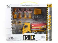 Friction Construction Truck Set