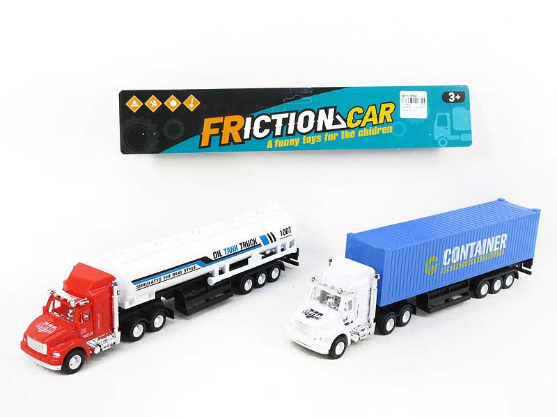 Friction Tanker & Friction Container Car toys