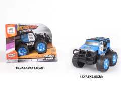 1:43 Friction Cross-country Police Car(2C)