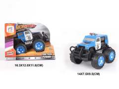 1:43 Friction Cross-country Police Car(2C)