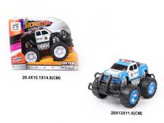 1:28 Friction Cross-country Police Car(2C)