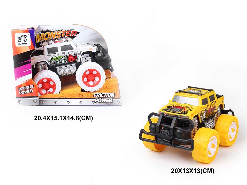 1:28 Friction Cross-country Car(2C) toys