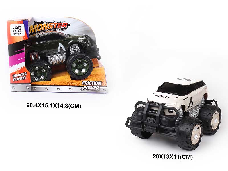 1:28 Friction Cross-country Car(2C) toys
