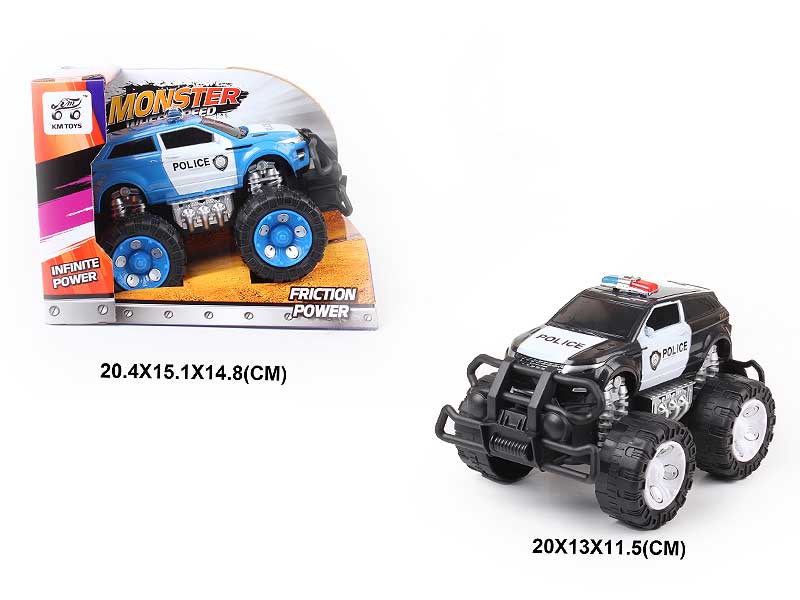 1:28 Friction Cross-country Police Car(2C) toys