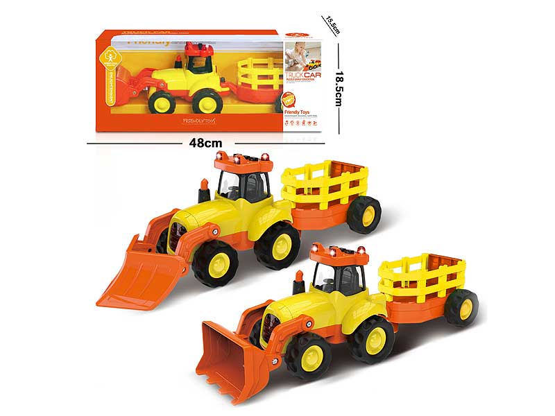 Friction Truck W/L_M(2S) toys
