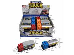 Friction Container Truck & Oilcan Car(16in1)