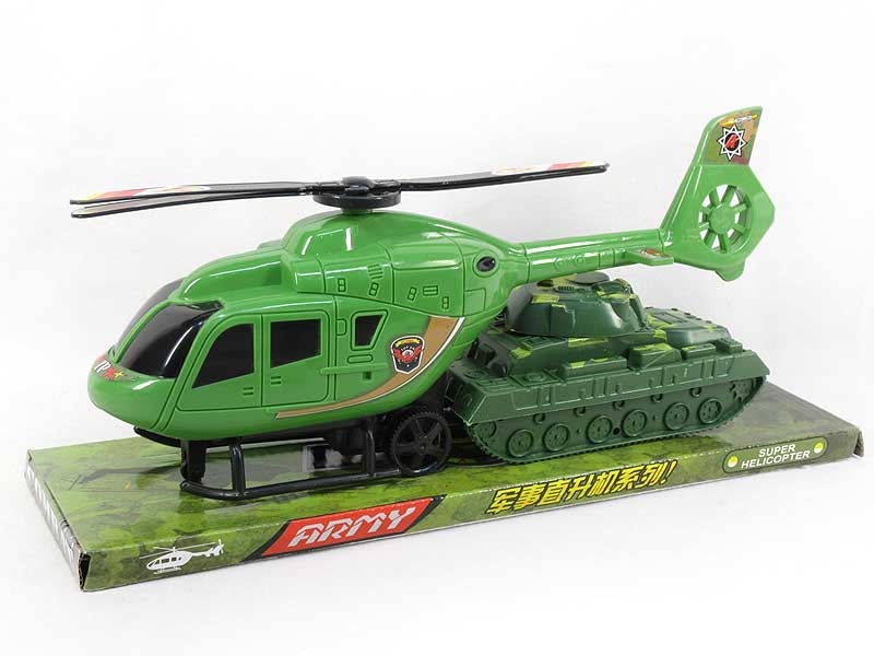 Fricton Helcopter & Tank toys
