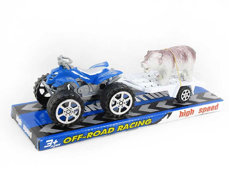 Friction Motorcycle Tow Truck toys