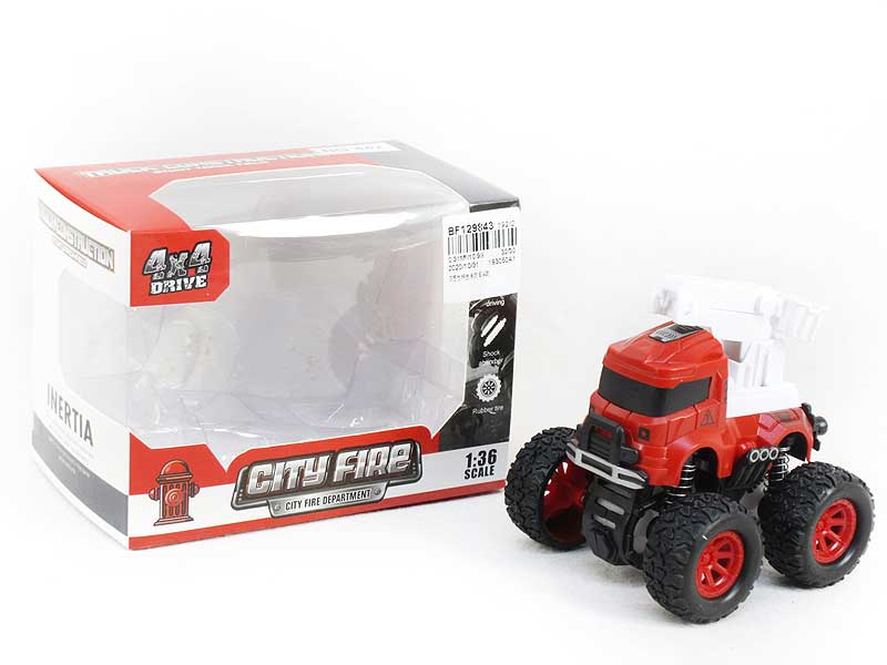 Friction Fire Engine(4S) toys